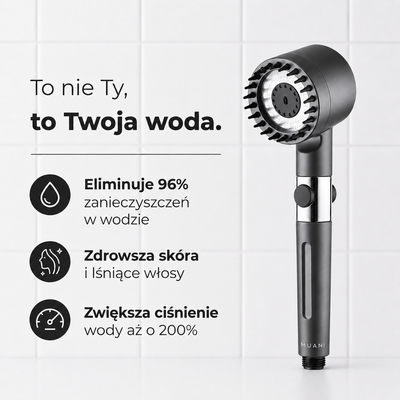 MUANI™ Słuchawka Prysznicowa