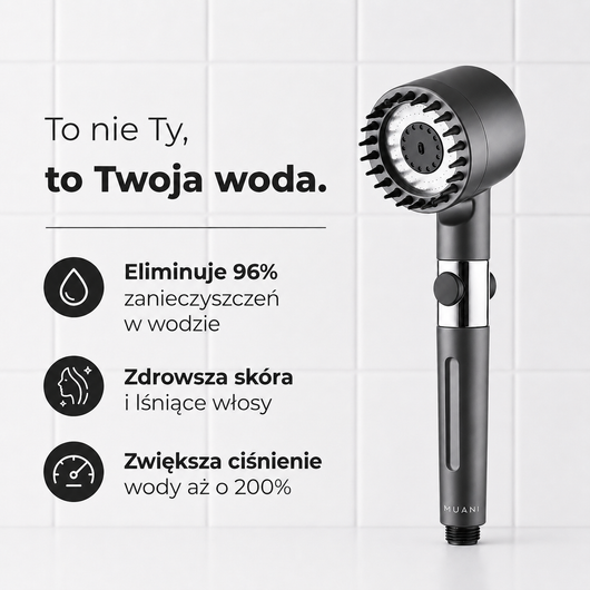 MUANI™ Słuchawka Prysznicowa